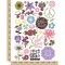 Spring Summer Flowers Temporary Tattoo Water Resistant Fake Body Art Set Collection